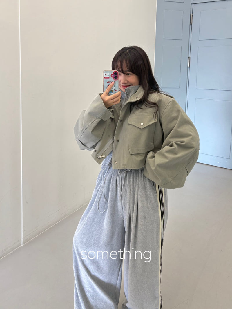 Something - Korean Women Fashion - #restrostyle - End Washing Jacket - 9