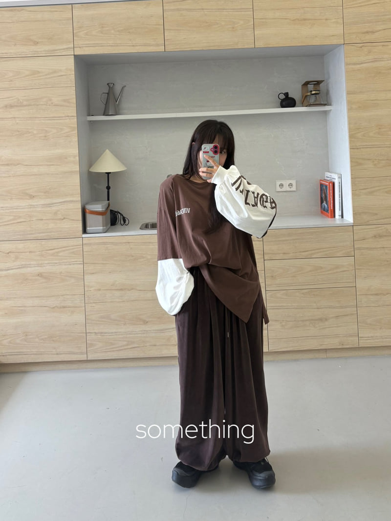 Something - Korean Women Fashion - #restrostyle - Layered Tee - 8