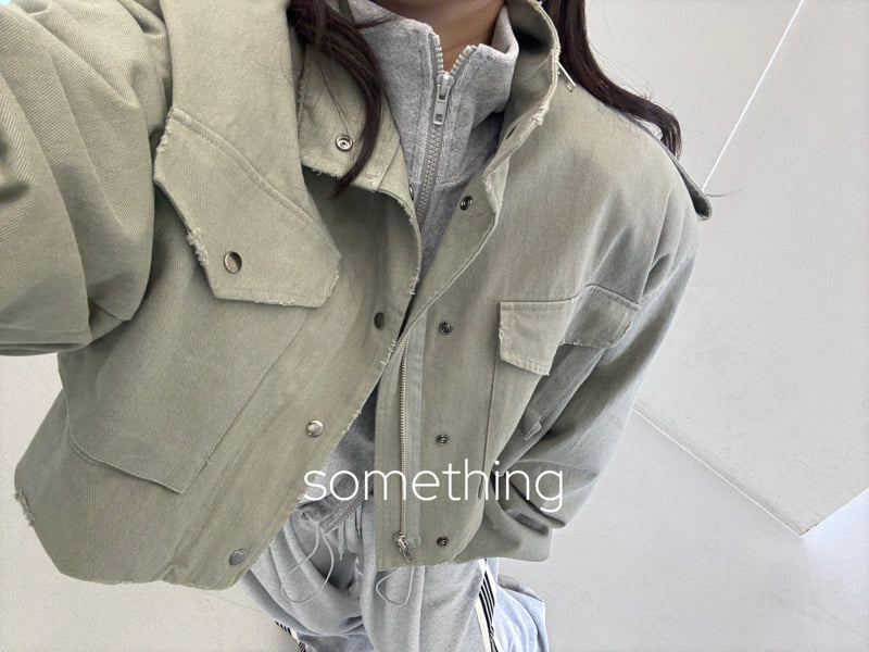 Something - Korean Women Fashion - #romanticstyle - End Washing Jacket - 10