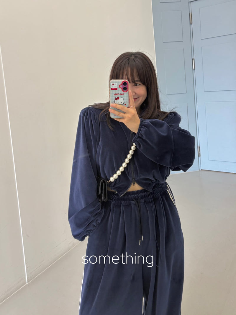 Something - Korean Women Fashion - #romanticstyle - Soft Cano Zip-Up - 8