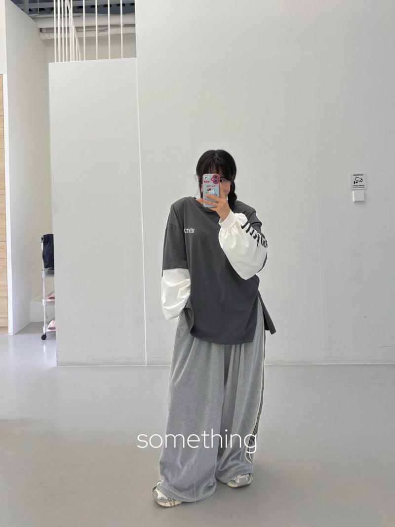 Something - Korean Women Fashion - #shopsmall - Layered Tee - 10
