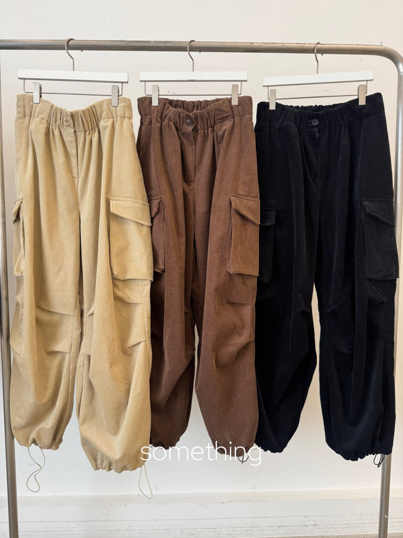 Something - Korean Women Fashion - #shopsmall - Morel Cargo Pants