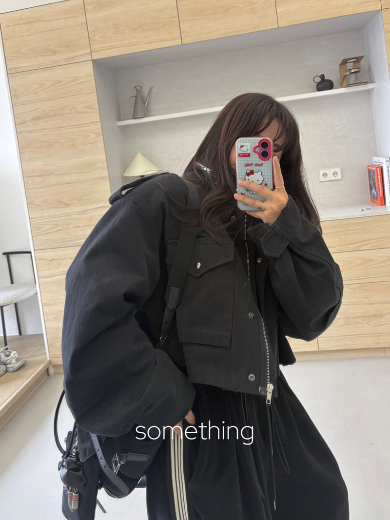 Something - Korean Women Fashion - #thatsdarling - End Washing Jacket - 12