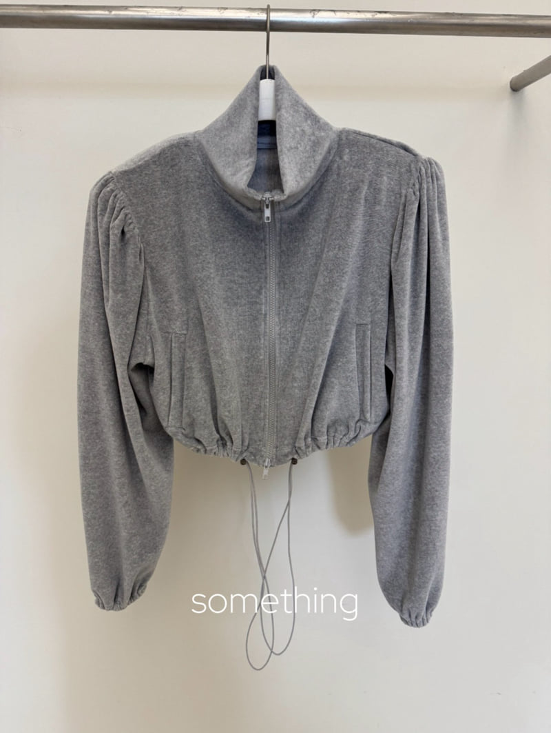 Something - Korean Women Fashion - #womensfashion - Soft Cano Zip-Up - 4