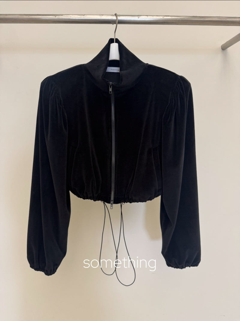 Something - Korean Women Fashion - #vintagekidsstyle - Soft Cano Zip-Up - 5