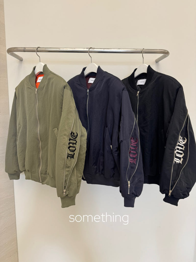 Something - Korean Women Fashion - #vintagekidsstyle - Rex Bomber Jacket