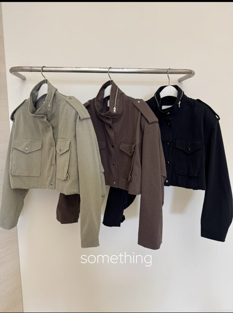 Something - Korean Women Fashion - #womensfashion - End Washing Jacket