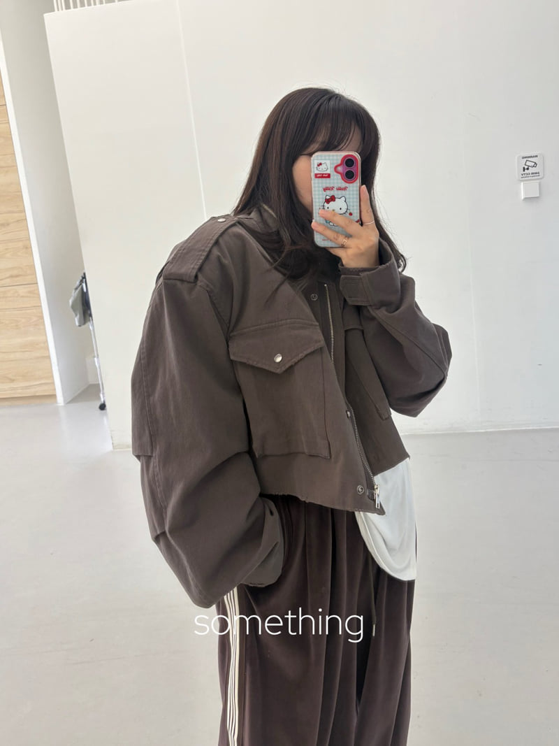Something - Korean Women Fashion - #womensfashion - End Washing Jacket - 5