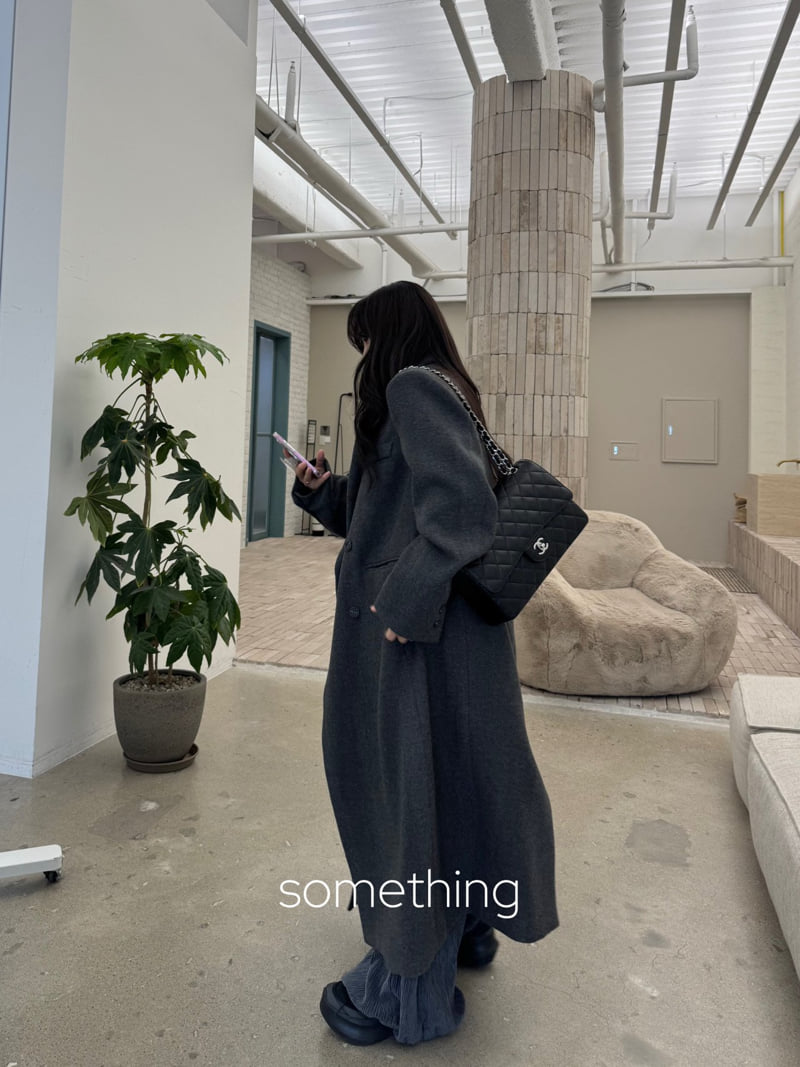 Something - Korean Women Fashion - #womensfashion - Tex Long Coat - 6