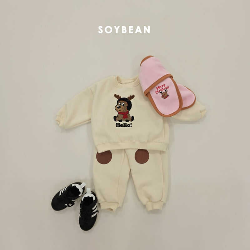 Soybean - Korean Baby Fashion - #babyboutique - Hello Bouclé Rudolph Set - 12