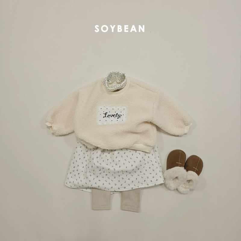 Soybean - Korean Baby Fashion - #babyfashion - Quilted Suspender One-piece - 5