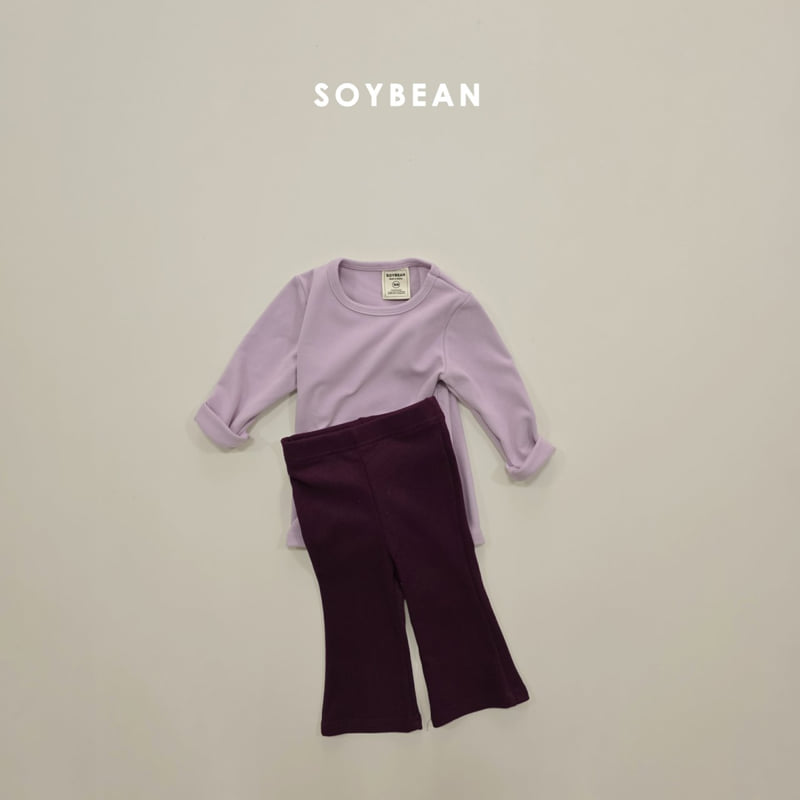 Soybean - Korean Baby Fashion - #babyoutfit - Fluffy Color Flare Set - 8