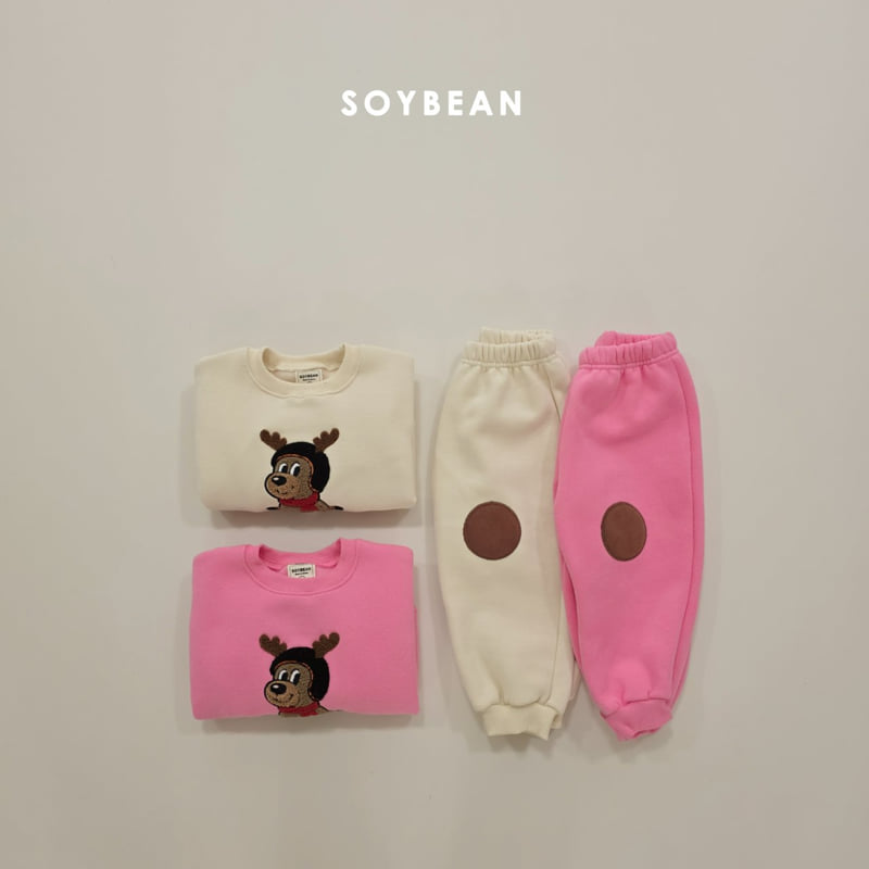 Soybean - Korean Baby Fashion - #babyoutfit - Hello Bouclé Rudolph Set - 7