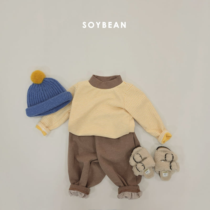 Soybean - Korean Baby Fashion - #babyoutfit - Bonbon Stripe Set - 5