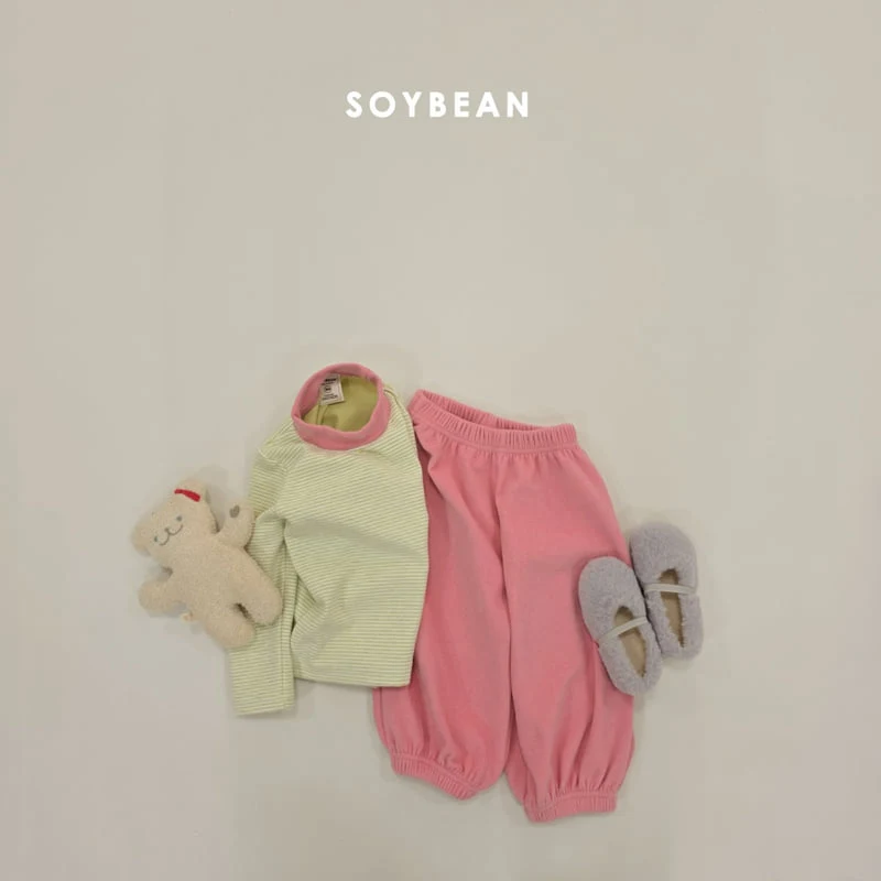 Soybean - Korean Baby Fashion - #onlinebabyboutique - Bonbon Stripe Set - 8