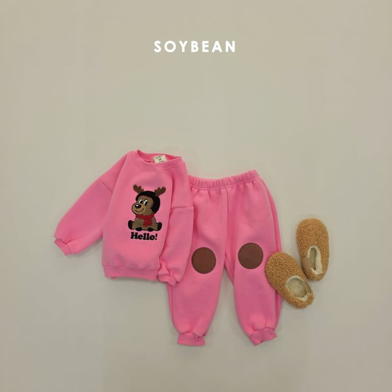 Soybean - Korean Baby Fashion - #smilingbaby - Hello Bouclé Rudolph Set - 11