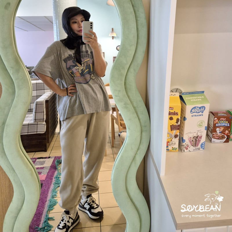 Soybean - Korean Children Fashion - #kidzfashiontrend - Super Fleece Jogger (MOM) - 4