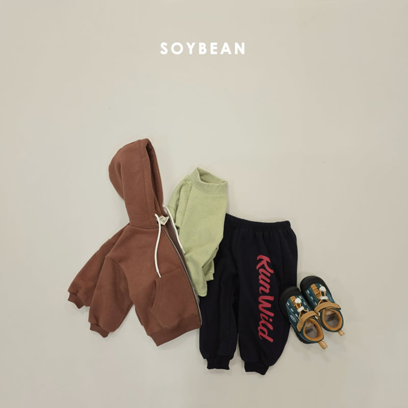Soybean - Korean Children Fashion - #Kfashion4kids - Run Wild Fleece Jogger Pants - 12
