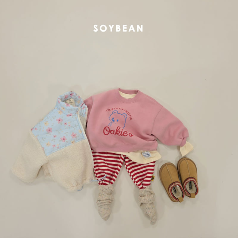 Soybean - Korean Children Fashion - #Kfashion4kids - Fleece Stroll Jogger Pants - 8