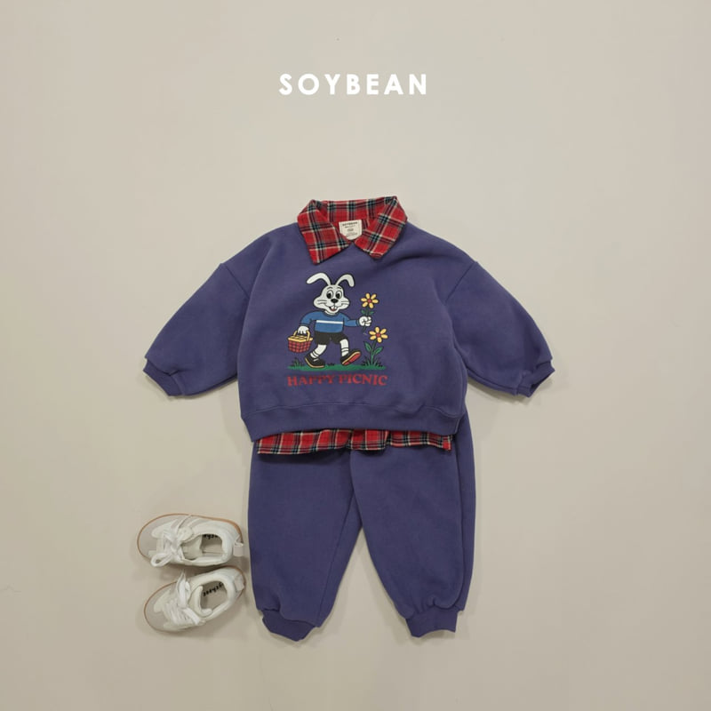 Soybean - Korean Children Fashion - #Kfashion4kids - Picnic Fleece Set - 8