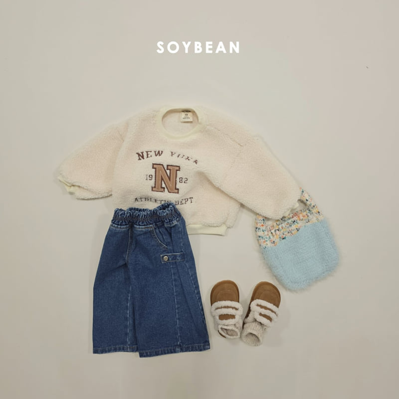 Soybean - Korean Children Fashion - #Kfashion4kids - N Bouclé Fleece Sweatshirt - 7
