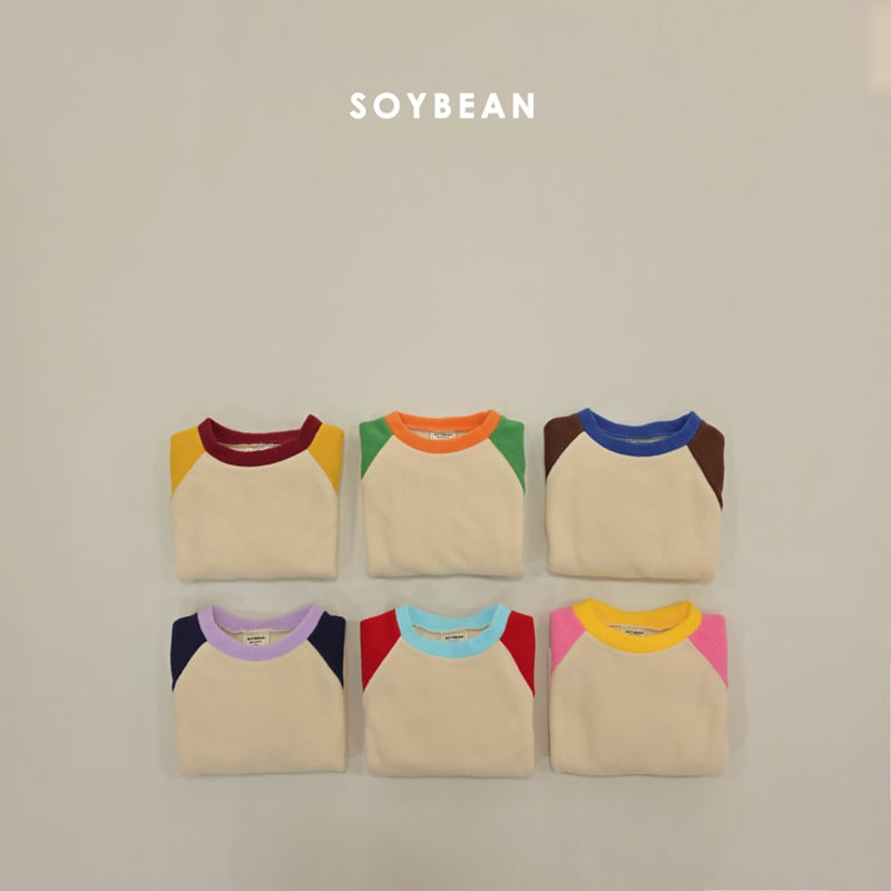 Soybean - Korean Children Fashion - #Kfashion4kids - Color Pang Fleece Tee