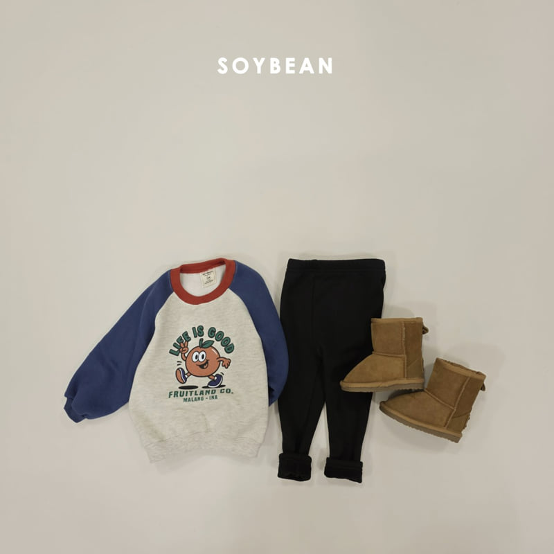 Soybean - Korean Children Fashion - #Kfashion4kids - Brushed Daily Leggings - 11