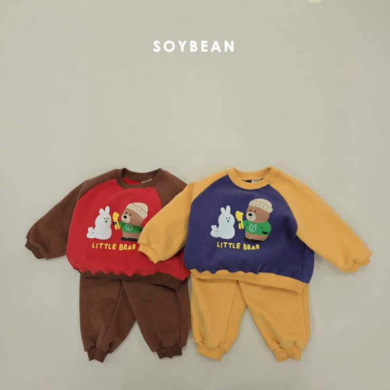 Soybean - Korean Children Fashion - #childofig - Snowman Bear Set