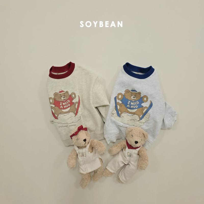 Soybean - Korean Children Fashion - #childofig - Ski Bear Fleece Sweatshirt - 11