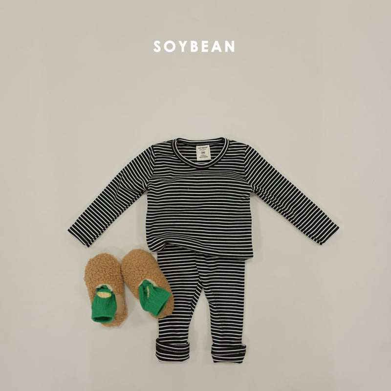 Soybean - Korean Children Fashion - #childofig - Soft Stripe Easywear - 5