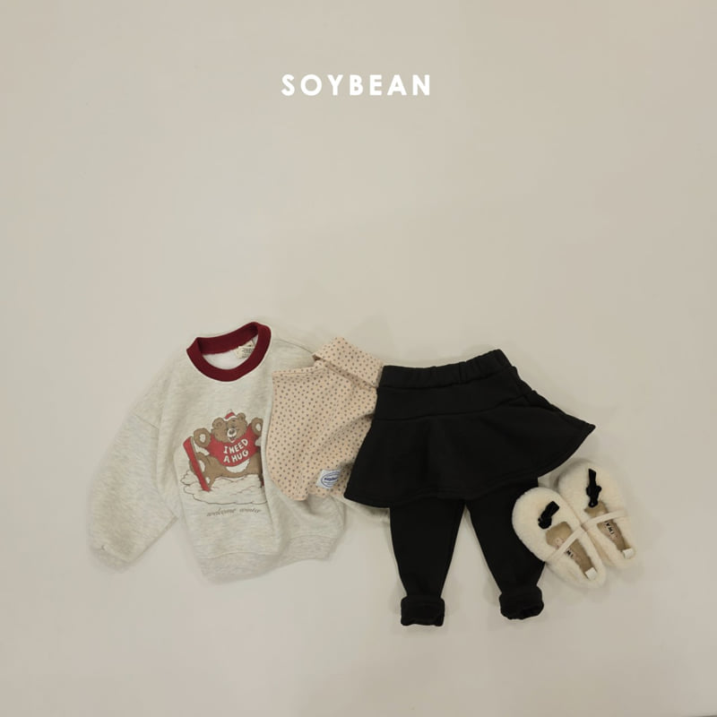 Soybean - Korean Children Fashion - #prettylittlegirls - Mock Neck Layered Tee - 4
