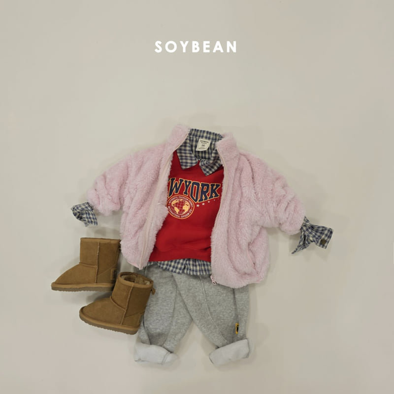 Soybean - Korean Children Fashion - #childofig - Cotton Candy Fleece Jacket - 8