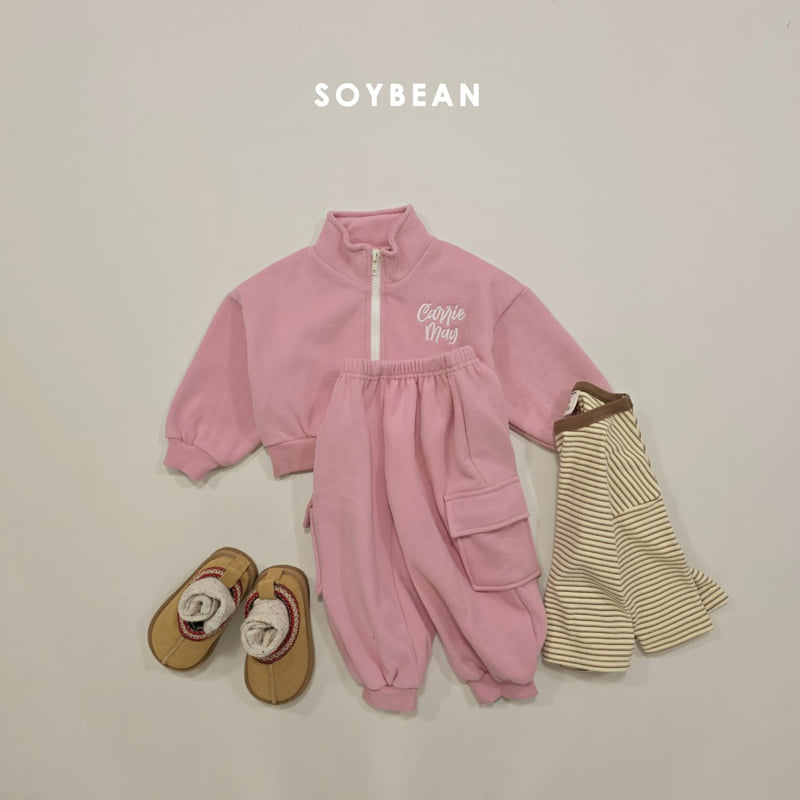Soybean - Korean Children Fashion - #childofig - Zip-Up Cargo Set - 6