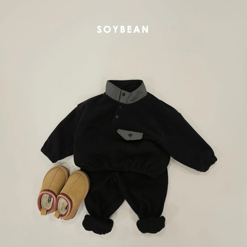 Soybean - Korean Children Fashion - #childofig - Mountain Neck Fleece Set - 6