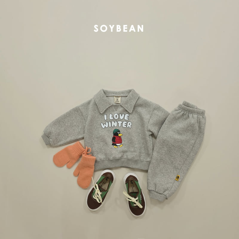 Soybean - Korean Children Fashion - #childofig - Cozy Penguin Collar Set - 5