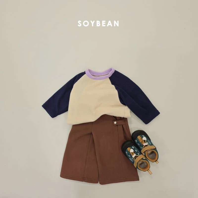 Soybean - Korean Children Fashion - #childofig - Color Pang Fleece Tee - 6