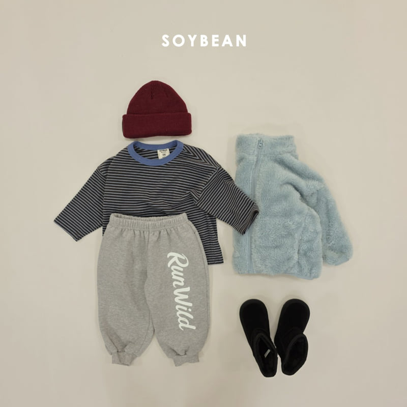 Soybean - Korean Children Fashion - #childofig - Captain Cozy Loose Tee - 6