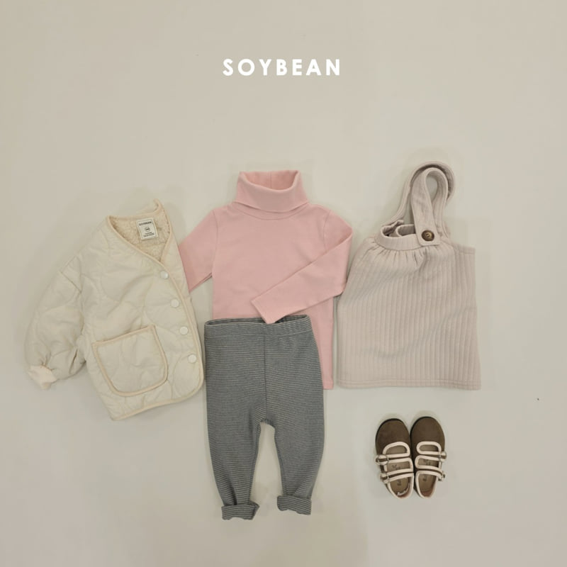 Soybean - Korean Children Fashion - #childrensboutique - Inner Turtleneck Tee - 7