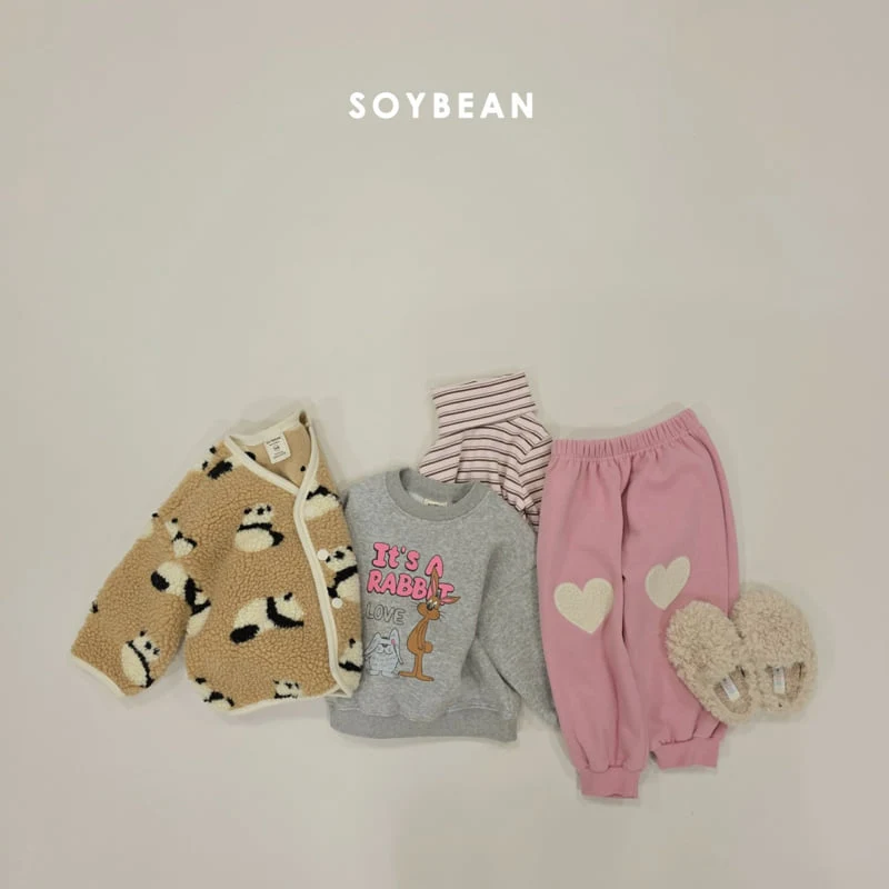 Soybean - Korean Children Fashion - #childrensboutique - Rabbit Fleece Sweatshirt - 12