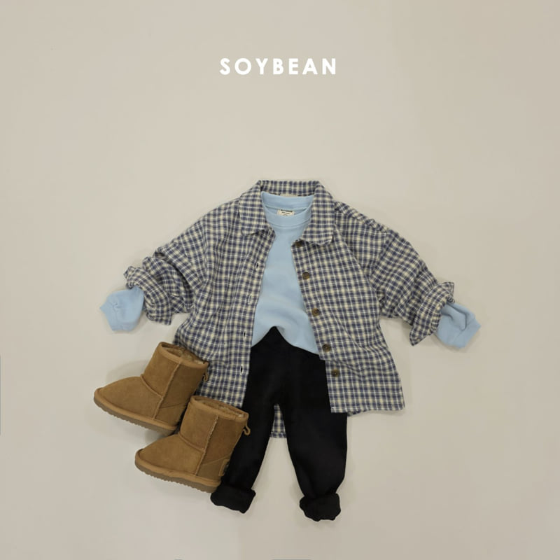 Soybean - Korean Children Fashion - #childrensboutique - Mink Ribbed Leggings - 12