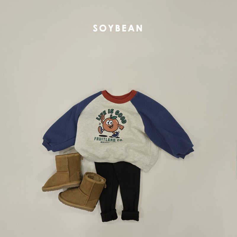 Soybean - Korean Children Fashion - #childofig - Brushed Daily Leggings - 4