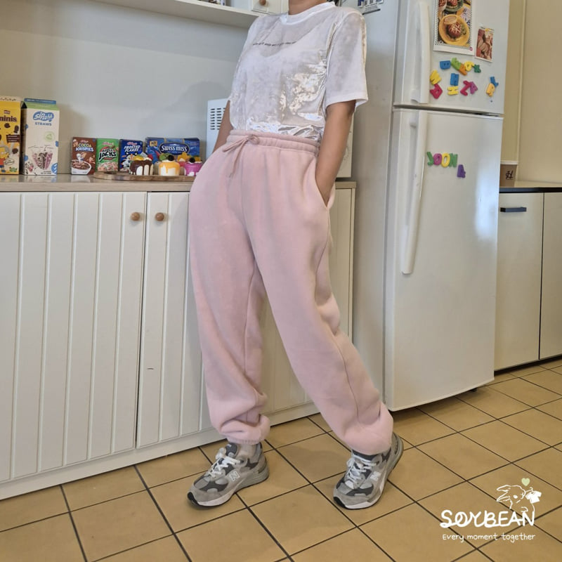 Soybean - Korean Children Fashion - #designkidswear - Super Fleece Jogger (MOM) - 12