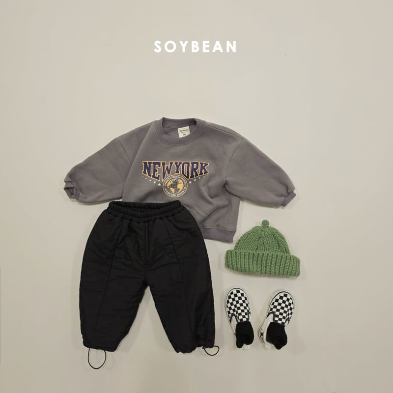 Soybean - Korean Children Fashion - #designkidswear - New York Fleece Sweatshirt - 8