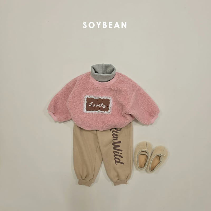 Soybean - Korean Children Fashion - #designkidswear - Lovely Fuzzy Sweatshirt - 6