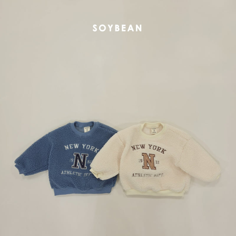 Soybean - Korean Children Fashion - #designkidswear - N Bouclé Fleece Sweatshirt