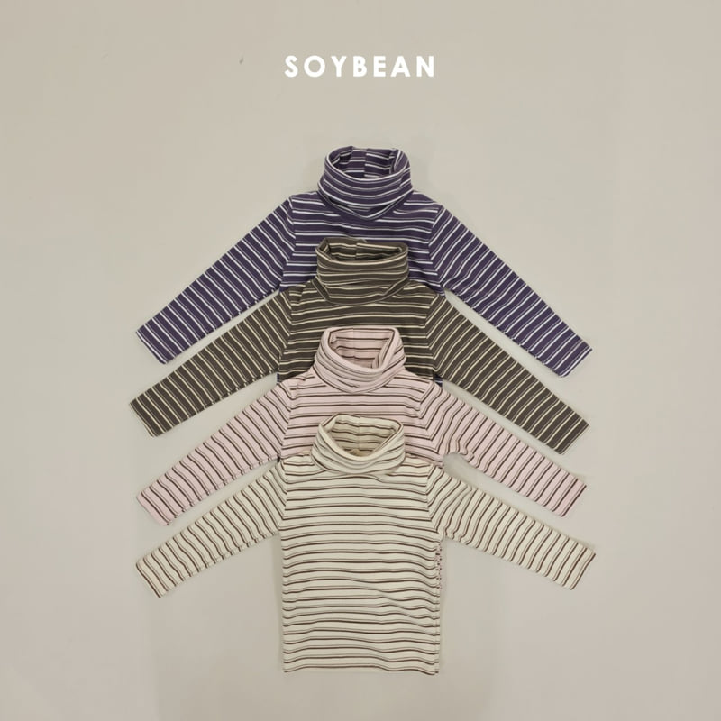 Soybean - Korean Children Fashion - #designkidswear - Cozy Titi Turtleneck Tee - 11