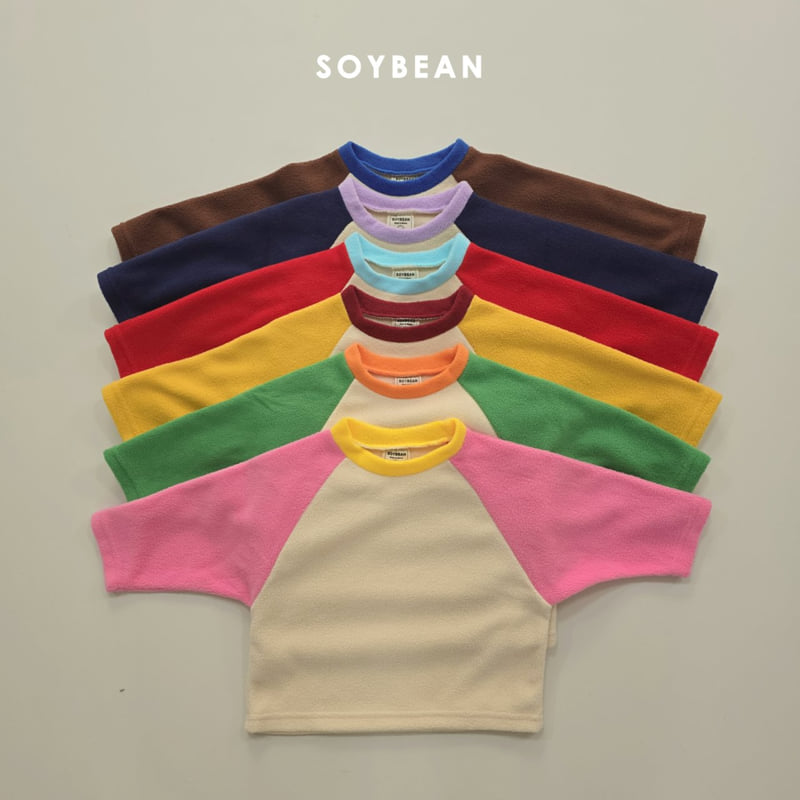 Soybean - Korean Children Fashion - #designkidswear - Color Pang Fleece Tee - 9