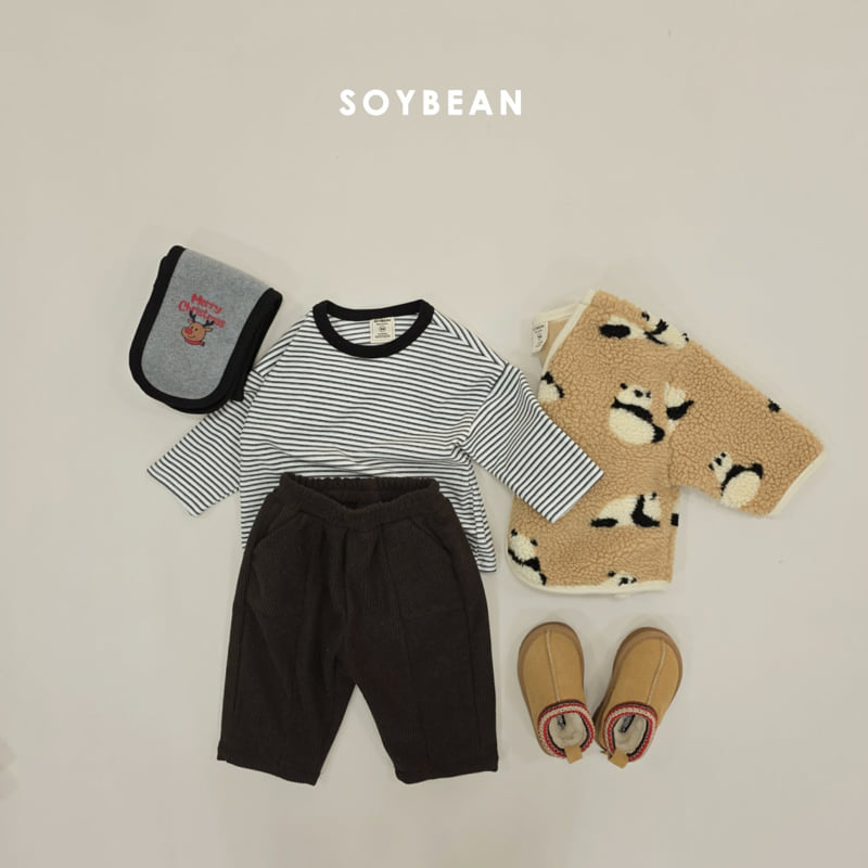 Soybean - Korean Children Fashion - #designkidswear - Captain Cozy Loose Tee - 8