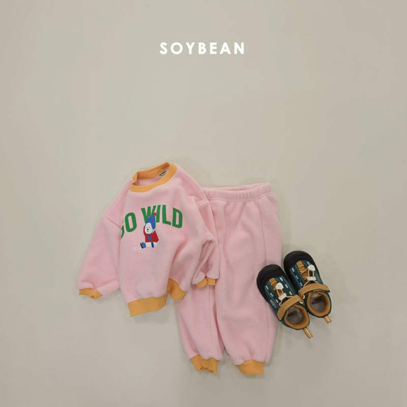 Soybean - Korean Children Fashion - #designkidswear - Baby Polar Bear Fleece Set - 7