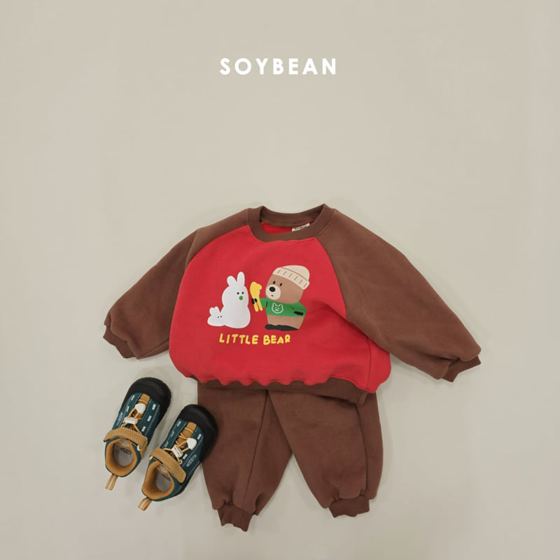 Soybean - Korean Children Fashion - #designkidswear - Snowman Bear Set - 4
